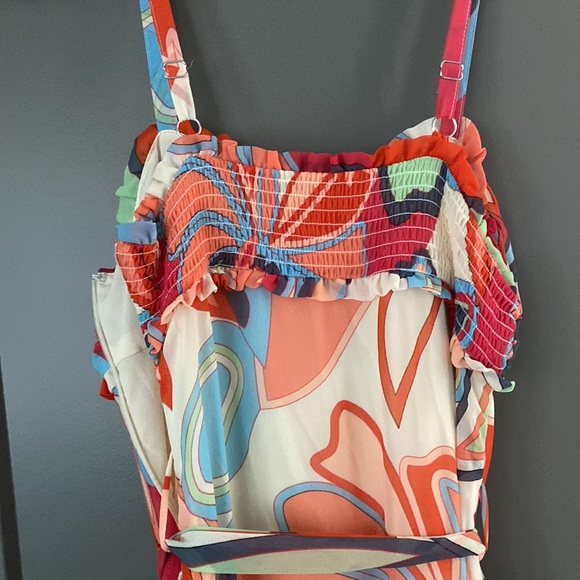 Colorful print maxi dress - Picture 5 of 6